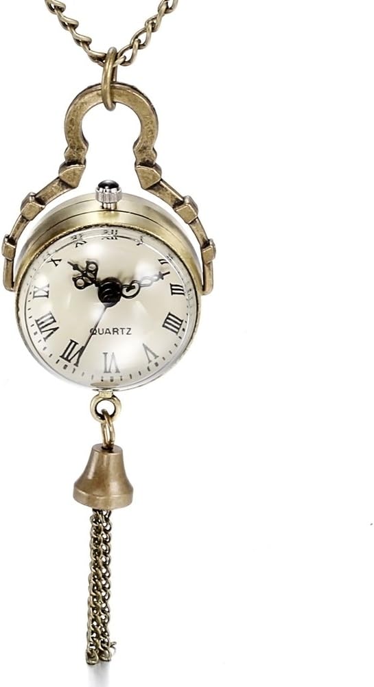 Fisheye Glass Ball Retro Pocket Watch