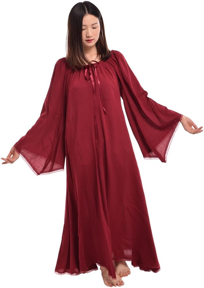 BLESSUME Medieval Wedding Dress Renaissance Pirate Faire Celtic Chemise Under Dress Secondary image