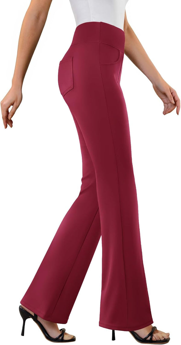 Womens Dress Pants Stretchy Work Pants Business Casual Office