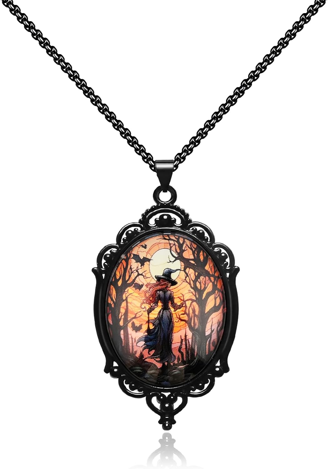 Gothic Necklace as Halloween Costume Jewelry for Women