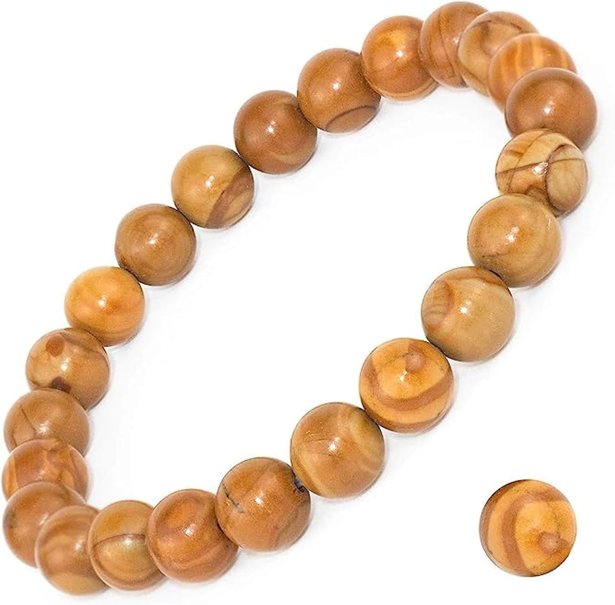 Natural Gemstone Stretch Elastic Bracelet