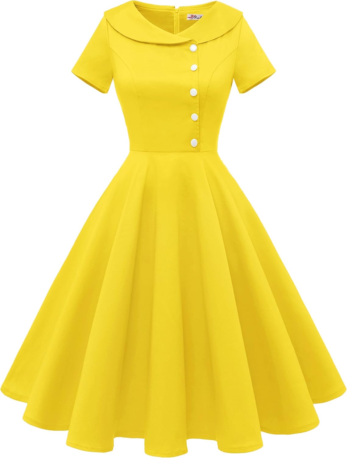Wedtrend Women's 1950s Vintage Audrey Hepburn Style Cocktail Swing Dresses