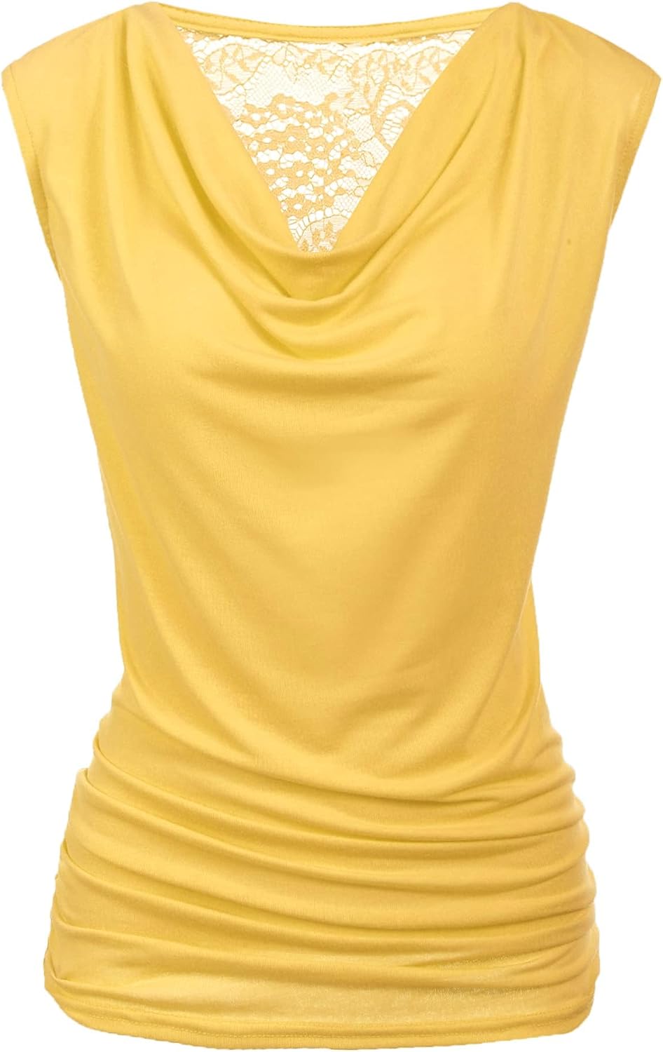 Zeagoo Tank Top for Women Trendy Going Out Tops Sleeveless Shirts Ruched Business Casual Basic Tunic Tops