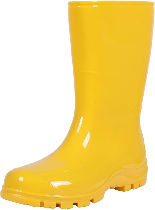 Women's Mid Calf Rain Boots
