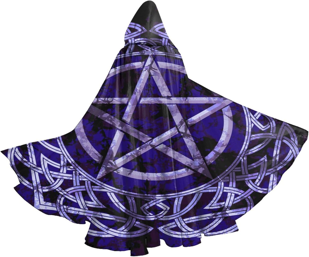 YETTA YANG Halloween Hooded Robe Cloak for Adult Men Women Christmas Hoodies Cape Cosplay Cosplay Costumes