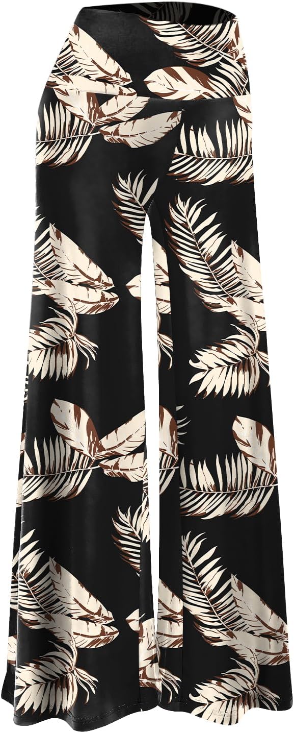 Women's Stretchy Wide Leg Palazzo Lounge Pants Casual Comfy