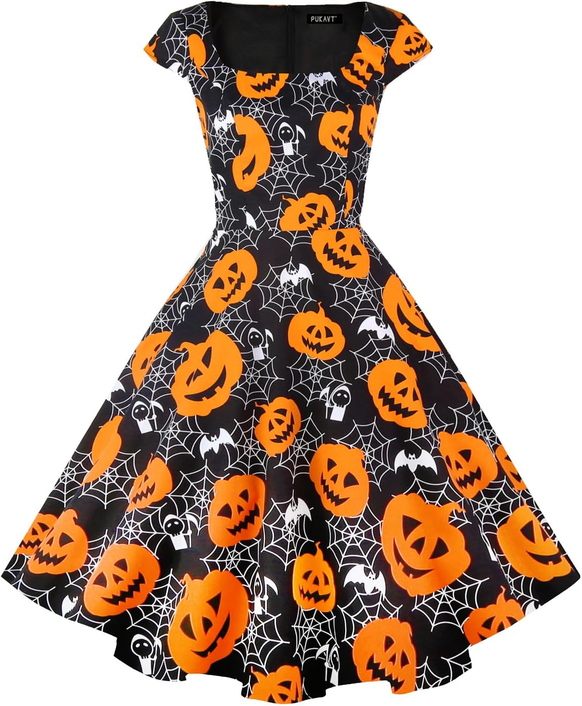Women's Cocktail Dress 1950s Retro Swing Dress