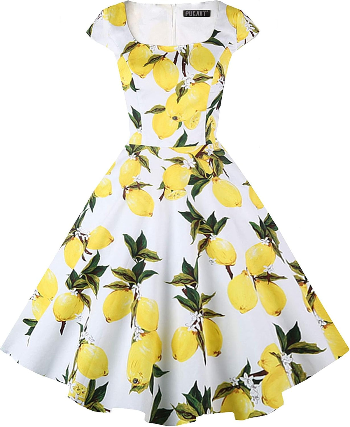 Women's Cocktail Dress 1950s Retro Swing Dress