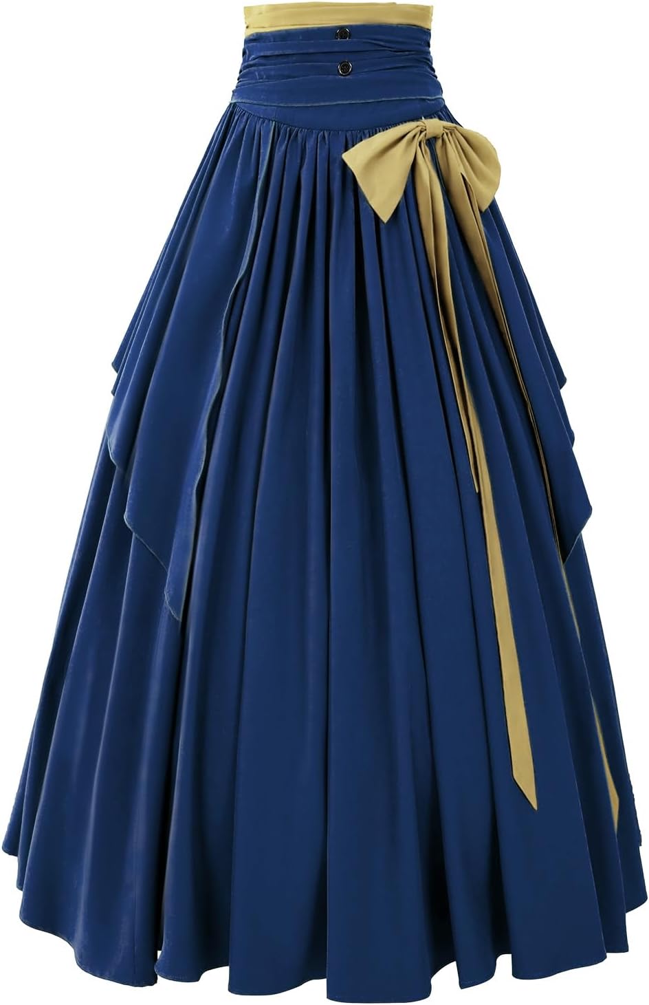 Women's Victorian Skirt Renaissance High Waist Maxi Skirt