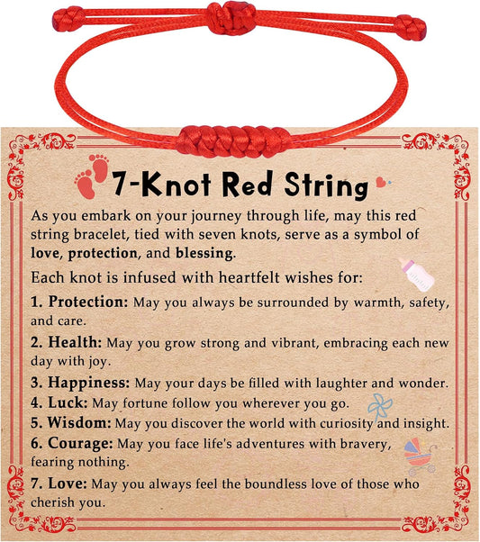 Red Bracelet for Women Men, Rakhi for Brother, Baby Protection Gift
