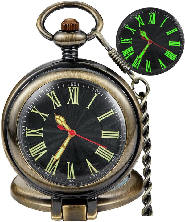 Smooth Pocket Watch,Personalized Pocket Watch,Customized Watches for M