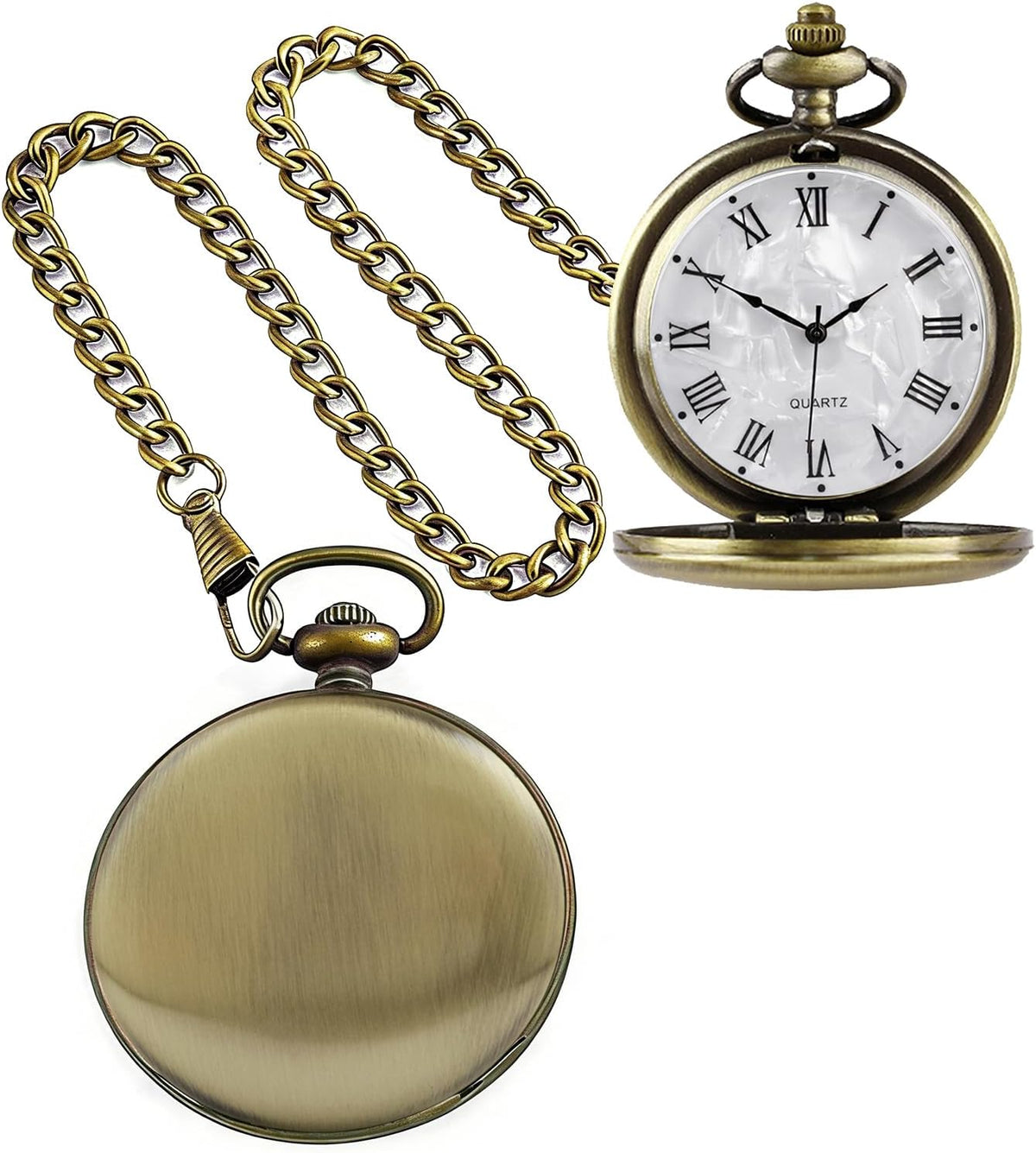 Smooth Pocket Watch,Personalized Pocket Watch,Customized Watches for M