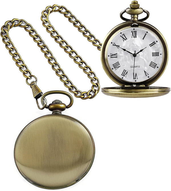 Smooth Pocket Watch,Personalized Pocket Watch,Customized Watches for M