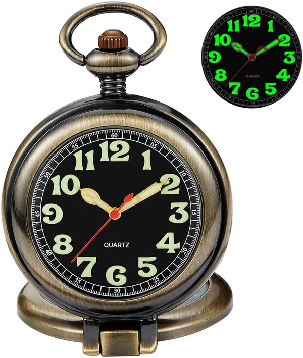 Smooth Pocket Watch,Personalized Pocket Watch,Customized Watches for M