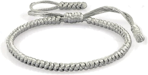 COLORFUL BLING Handmade Tibetan String Bracelet Adjustable Woven Rope Knot Buddhist Kabbalah Protection Lucky Friendship Bracelets for Mens Womens Amulet Gifts