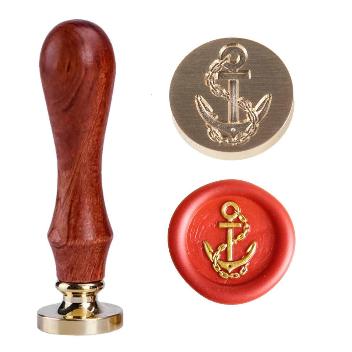 Celtic Knot Triquetra Wax Seal Stamp - Trinity Knot Sealing Wax Infinity Symbol of Endless Love - Good Luck Amulet - Irish Witchcraft Wicca Magic Wolf Vintage