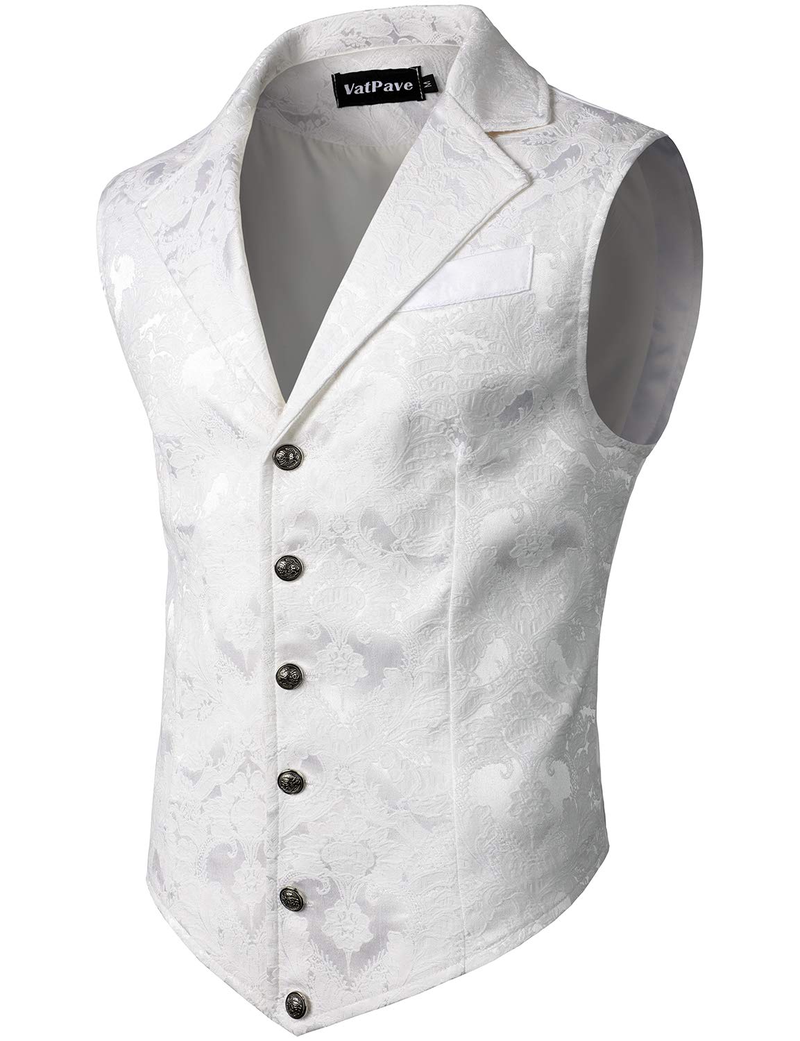 Victorian Steampunk Waistcoat - Gothic Gentleman's Vest with Adjustable Back