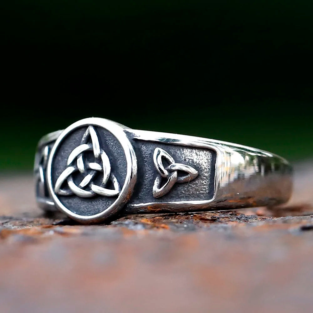 Wiccan Triquetra Ring