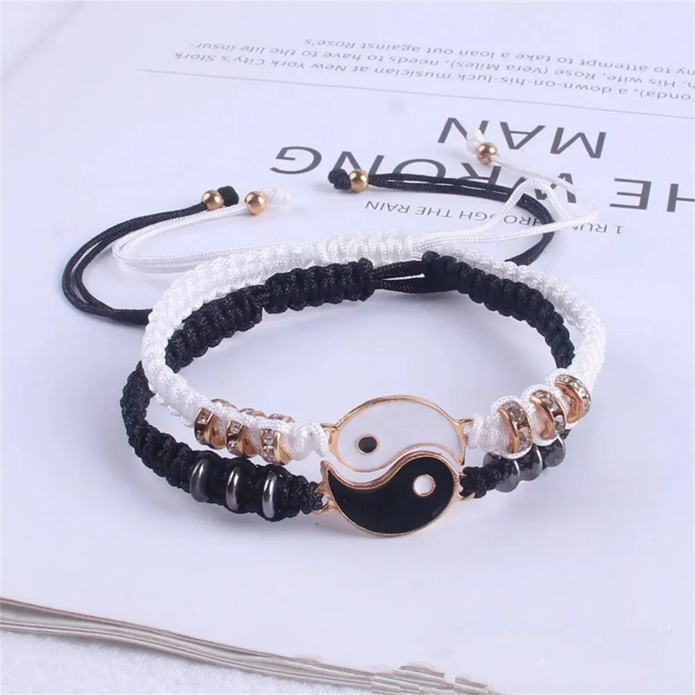 Yin Yang Couple's Bracelet