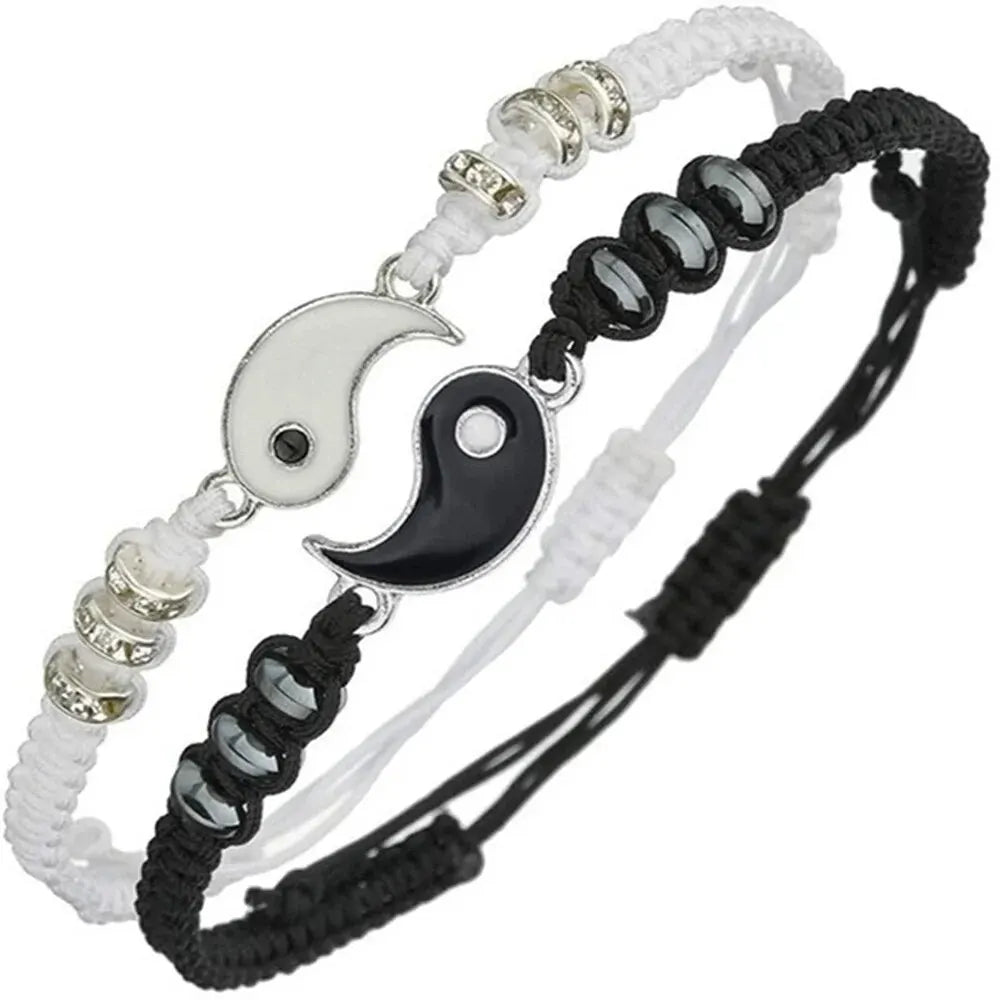Yin Yang Couple's Bracelet Main image